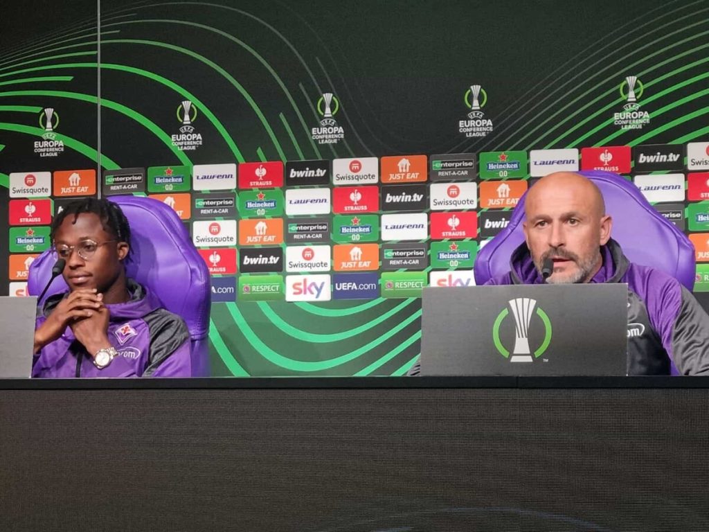 Fiorentina-Viktoria Plzen: le parole di Italiano e Kouame alla vigilia