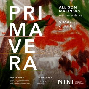 Mostra "Primavera" all'Istituto Universitario Olandese di Storia dell’Arte a Firenze