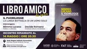 Presentazione del libro "Il fuorilegge" con Mimmo Lucano