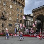 Trofeo Marzocco 2024: il 1 maggio torna a Firenze il torneo di sbandieratori