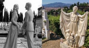Visita al cimitero delle Porte Sante