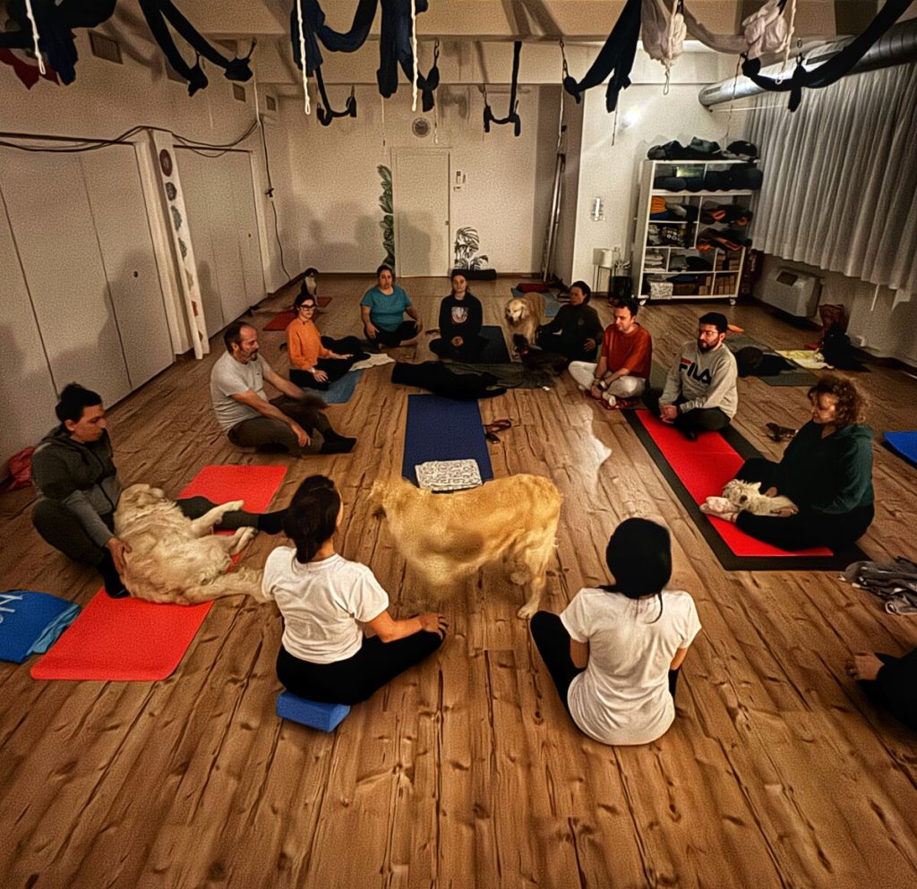 "Yoga with Dogs": due ore di yoga insieme al tuo cane