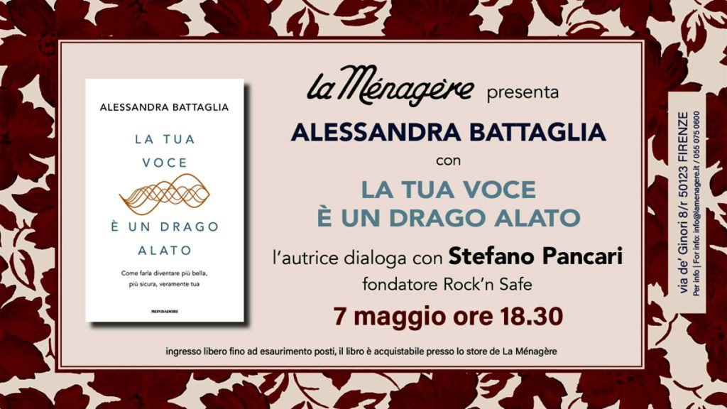 Alessandra Battaglia presenta "La tua voce è un drago alato"