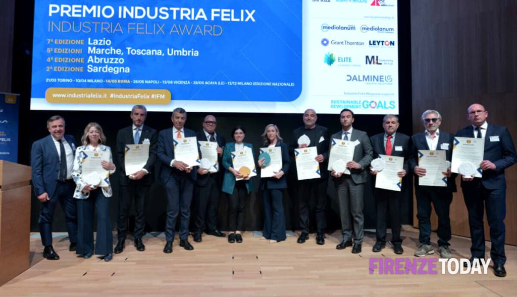Alla fiorentina Alpha General Contractor il premio “Industria Felix”