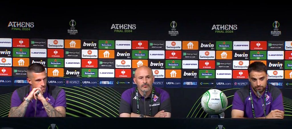 Olympiacos-Fiorentina, Biraghi e Bonaventura: "Pronti a dare tutto per regalare una gioia ai tifosi"