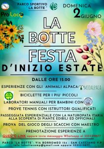 Festa alla Botte di inizio estate