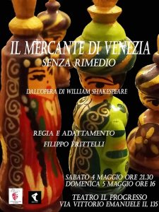 "Il mercante di Venezia" al Teatro Il Progresso