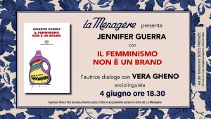 Jennifer Guerra presenta "Il femminismo non è un brand"