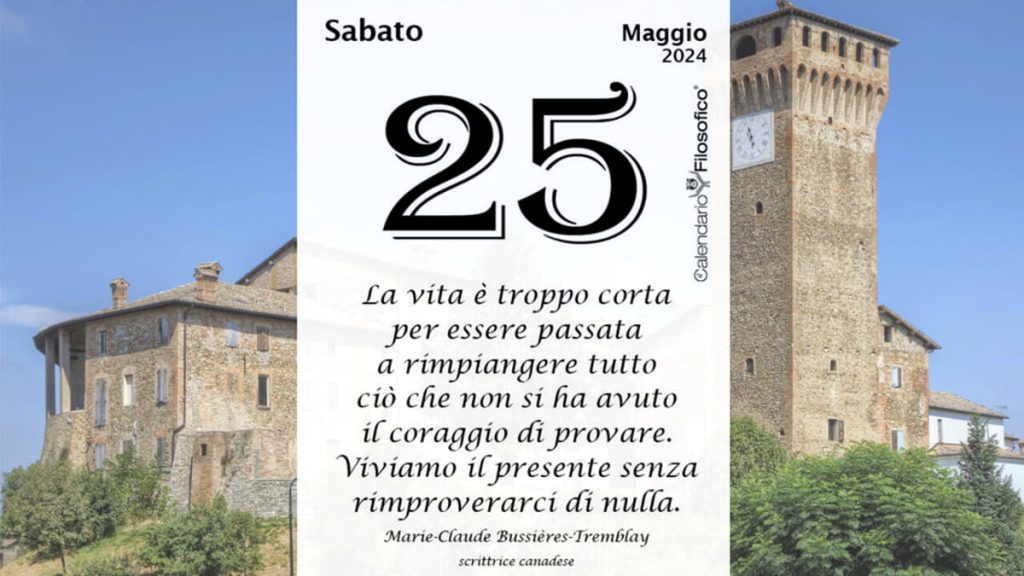 Almanacco | Sabato 25 maggio: accadde oggi, compleanni, santo e proverbio del giorno