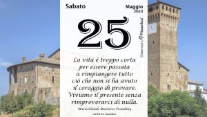 Almanacco | Sabato 25 maggio: accadde oggi, compleanni, santo e proverbio del giorno