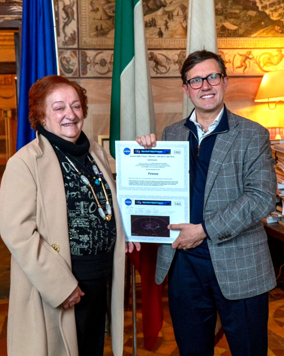 Firenze nello spazio: la storia di Maura Tombelli e dell'asteroide che prende il nome della città gigliata