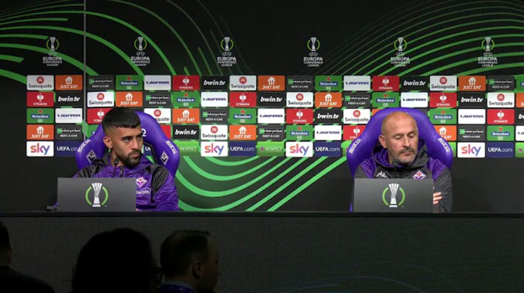Fiorentina-Club Brugge: le parole di Vincenzo Italiano e Nico González alla vigilia