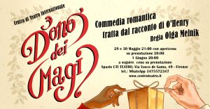 "Dono dei Magi" commedia romantica allo spazio CTI