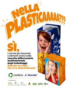 Raccolta differenziata delle bevande in tetra pak: i cartoni vanno nella plastica