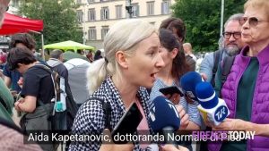 Tende a oltranza in centro per la Palestina, gli studenti: "Basta supporto a chi causa morte e distruzione" / FOTO - VIDEO