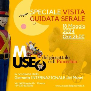 Una notte al Museo del Giocattolo Antico