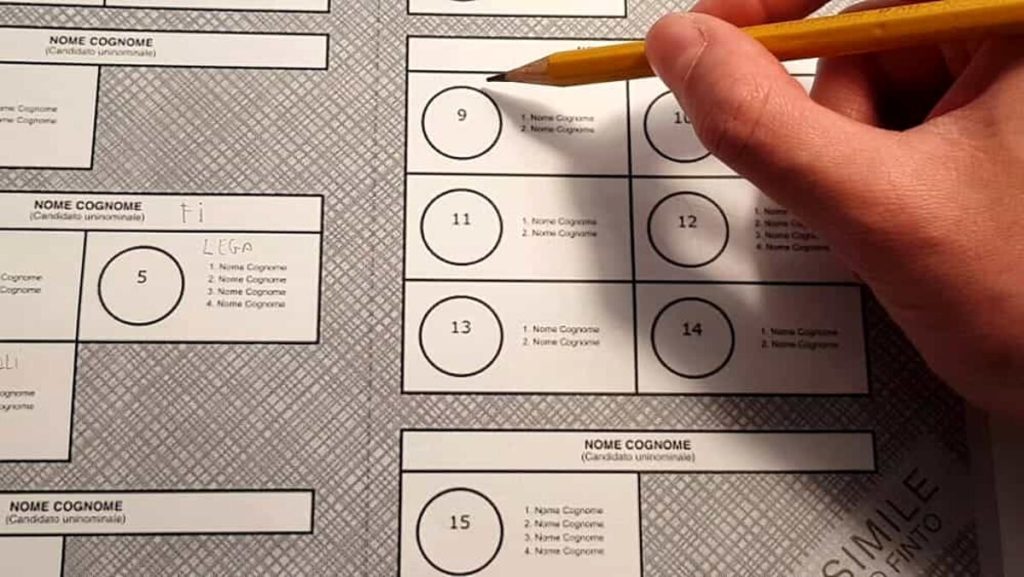 Amministrative 2024: la scheda elettorale del Comune di Signa