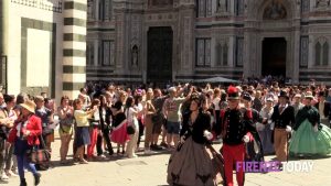 Corteo storico per le vie del centro per celebrare i 150 del Mercato di San Lorenzo  FOTO - VIDEO