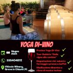 Yoga con degustazione vini nel Chianti
