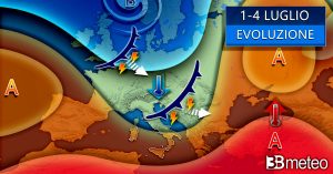 Meteo: “Caldo africano nel weekend ma dal 1 luglio nuovo stop all’estate con temporali e calo termico”