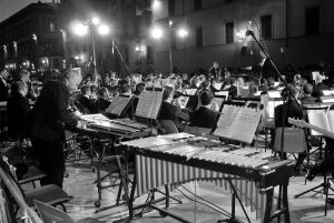 San Giovanni 2024: esibizione della banda musicale della polizia di Stato