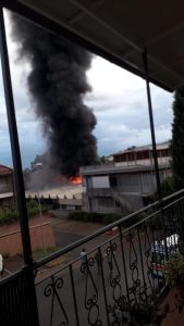 Incendio in uno stabilimento oleario di Tavarnelle: colonna di fumo sul Chianti