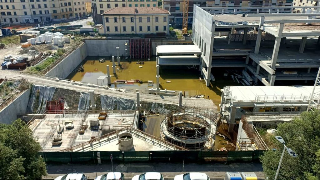 Via Mariti e cantiere allagato, anche Bambagioni apre: "Parco urbano? Richiesta giusta" / FOTO