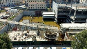 Via Mariti e cantiere allagato, anche Bambagioni apre: "Parco urbano? Richiesta giusta" / FOTO