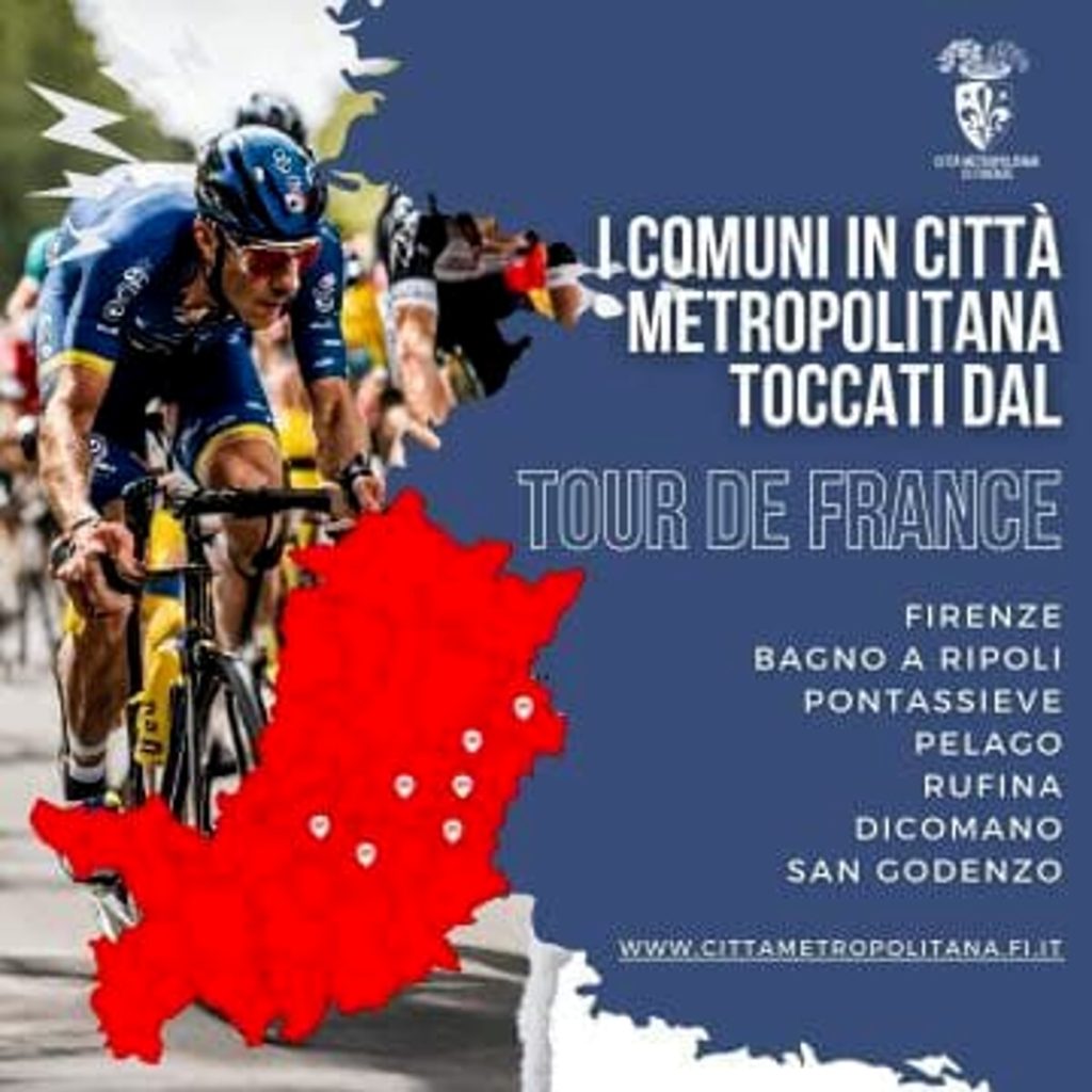 Tour de France 2024: il passaggio da Rufina