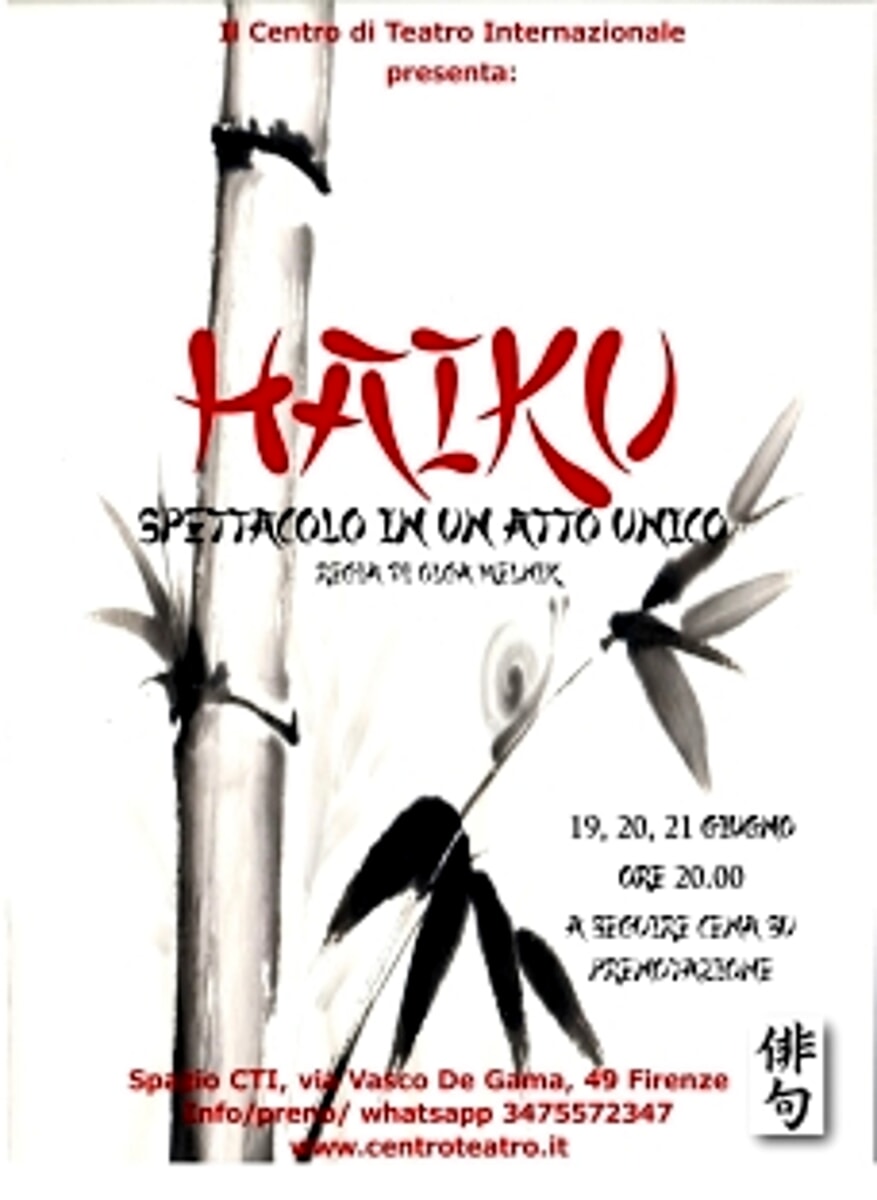 "Haiku, i componimenti dell’anima" spettacolo onirico in un atto unico
