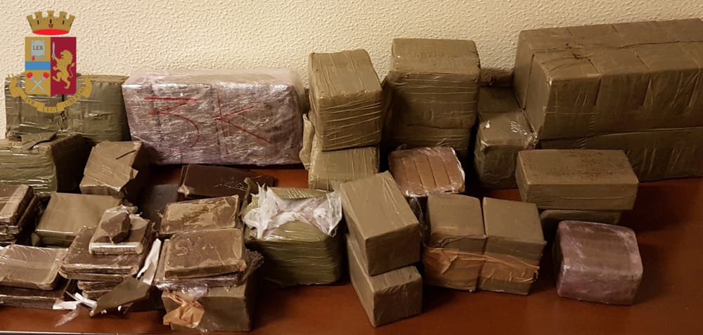 Dai controlli per il Tour, spuntano 90 chili di hashish