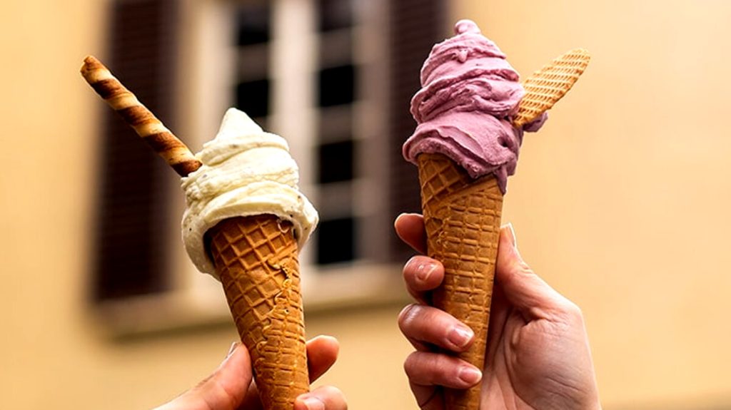 Mappa delle 12 migliori gelaterie di Firenze