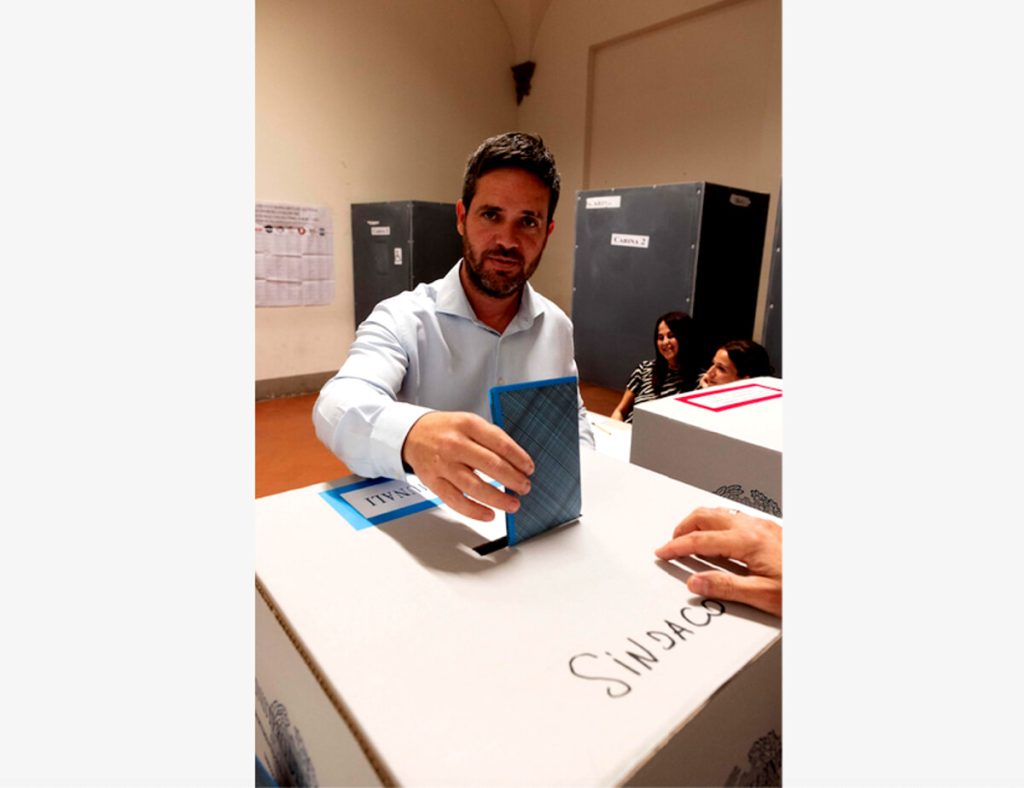 Elezioni, i candidati alle urne: Lorenzo Masi al voto / FOTO