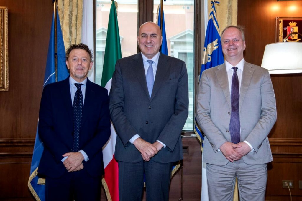 Schmidt a Roma da Crosetto in cerca di spazi per il nuovo stadio