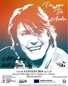 Omaggio a De André a Villa Vogel