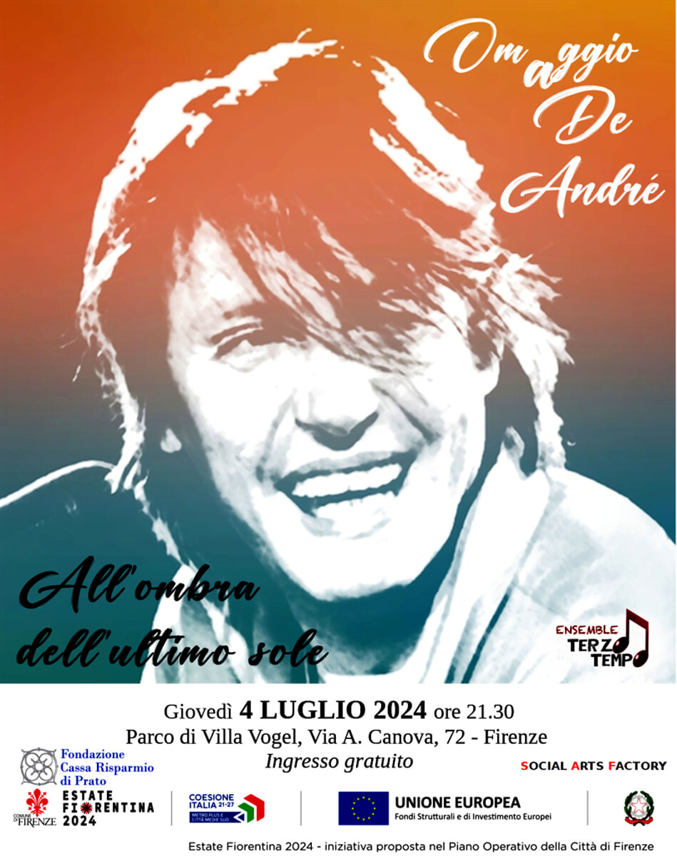 Omaggio a De André a Villa Vogel