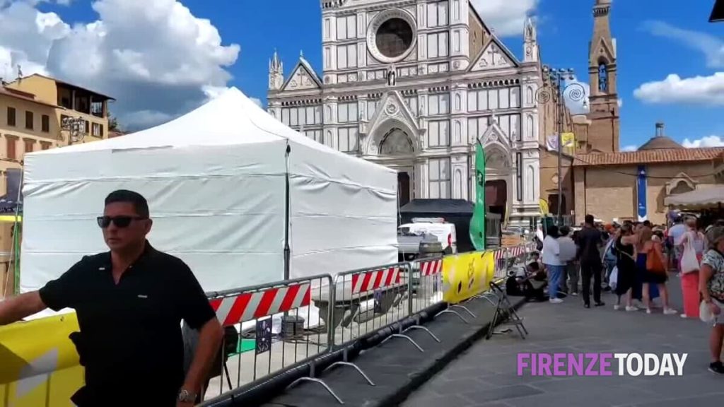 Sale la febbre per il Tour, la città si prepara alla Grande Boucle / VIDEO - FOTO