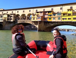 Rafting sull'Arno: edizione speciale i "fochi" di San Giovanni