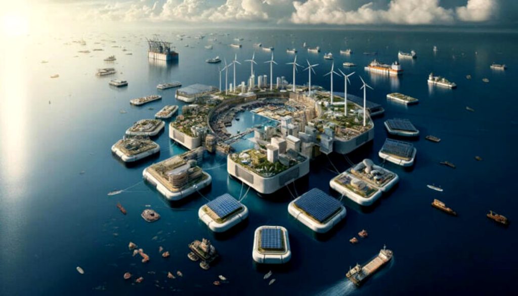 Isole artificiali per dare risposte alla “fame di terra”