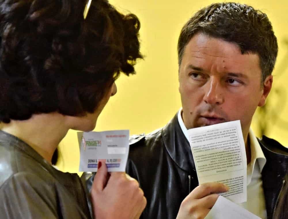 Europee: Renzi potrebbe restare fuori dal Parlamento europeo