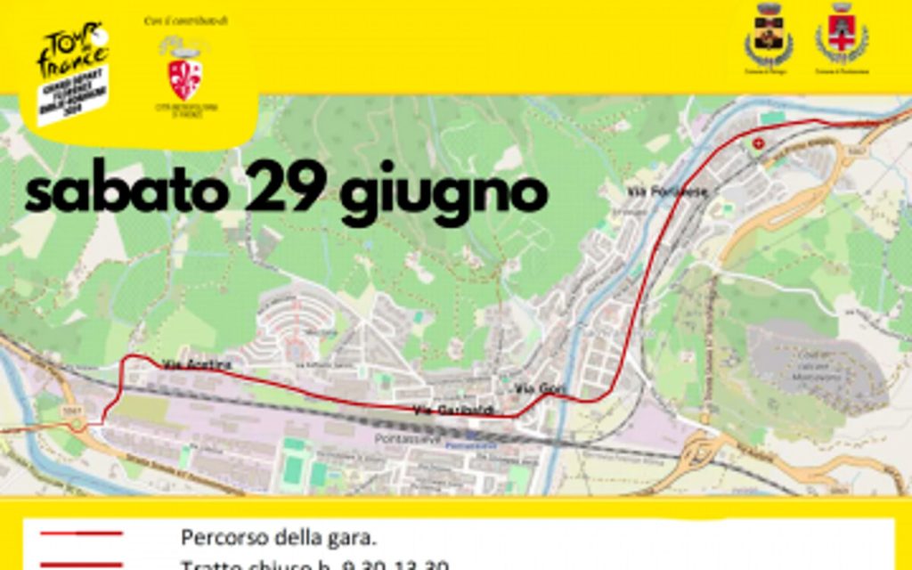 Tour de France 2024: il passaggio da Pelago
