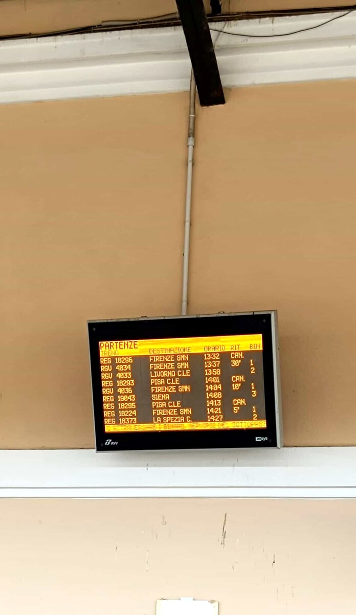 Treni, il maltempo causa ritardi e cancellazioni
