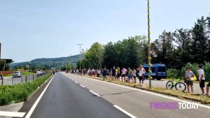 Tifosi fin dal mattino al Viola Park / VIDEO