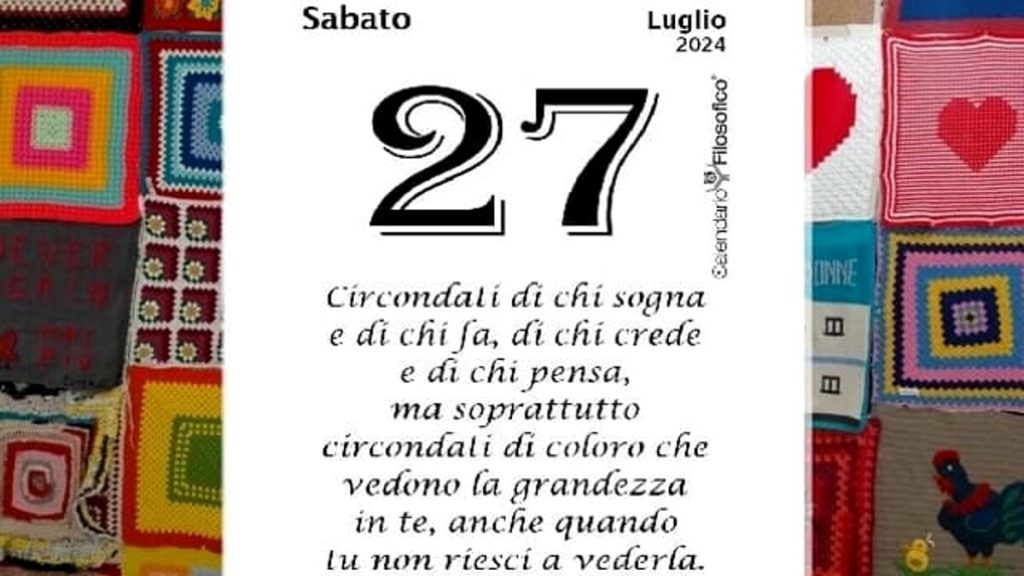 Almanacco | Sabato 27 luglio: accadde oggi, compleanni, santo e proverbio del giorno
