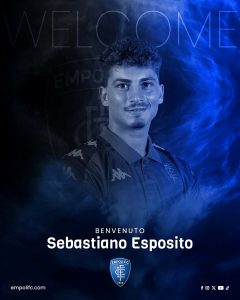 Empoli: ufficiale Esposito e si avvicina il sostituto di Luperto