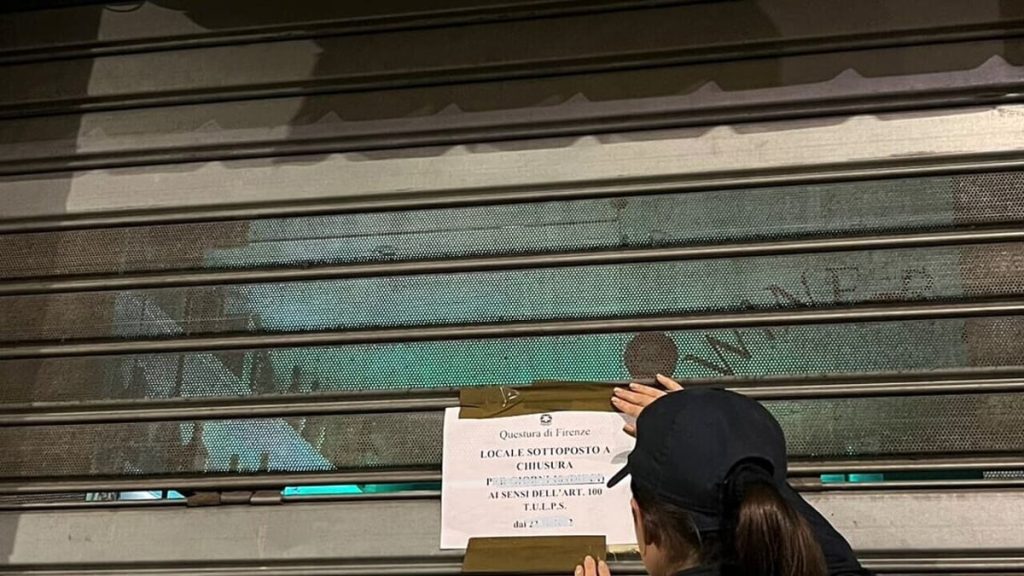 Droga nel locale: bar chiuso per sette giorni