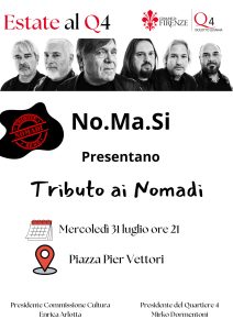 Tributo ai Nomadi nel Quartiere 4