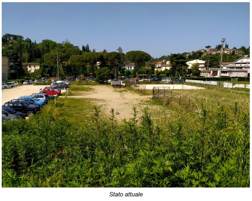 Grassina, il nuovo parcheggio si avvicina / FOTO