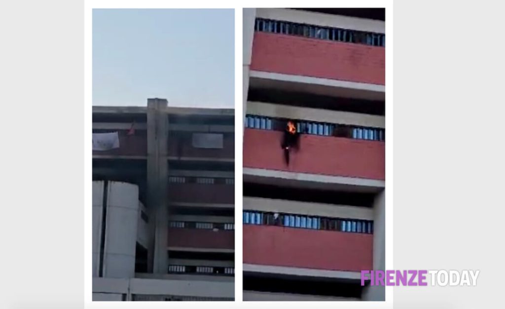 Rivolta al carcere di Sollicciano dopo l'ennesimo suicidio, fiamme dalle celle e striscioni: "Aiutateci, non siamo animali" / FOTO - VIDEO