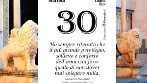 Almanacco | Martedì 30 Luglio: accadde oggi, compleanni, santo e proverbio del giorno